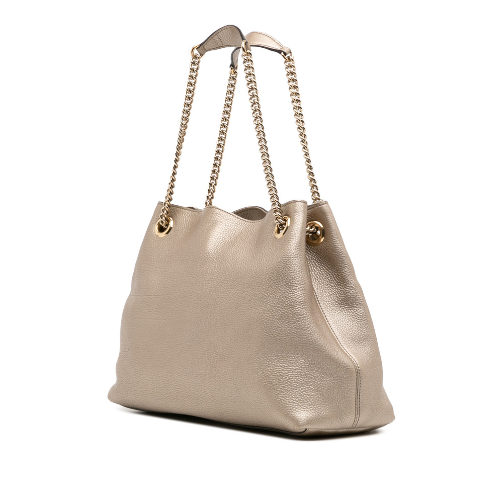 Pre-Loved Gucci Medium Leather Soho Chain Tote - Picture 2 of 12